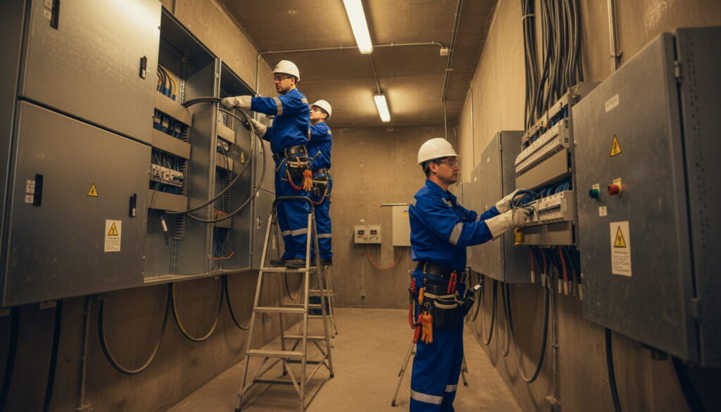 Povezivanje elektroinstalacija visoke struje - Sion Company