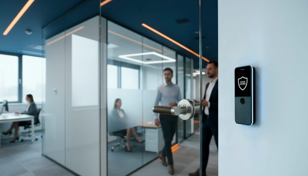 Kontrolna tabla alarmnog sistema u kancelariji - Sion Company